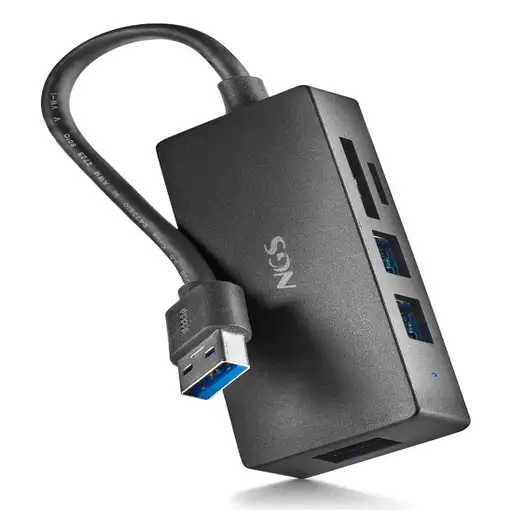 NGS IHUB READER USB 3.2 Gen 1 (3.1 Gen 1) Type-A 5000 Mbit/s Negro