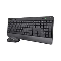 Trust Trezo teclado Ratón incluido Universal RF inalámbrico QWERTY Italiano Negro