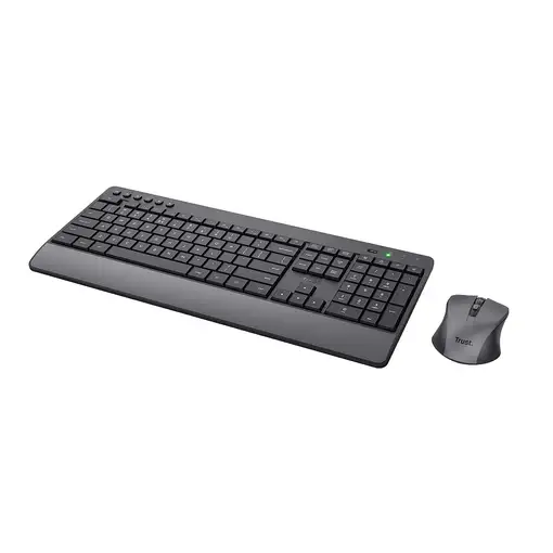 Trust Trezo teclado Ratón incluido Universal RF inalámbrico QWERTY Italiano Negro