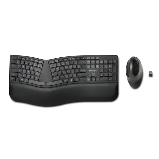 Kensington Pro Fit Ergo teclado Ratón incluido Universal RF Wireless + Bluetooth Q