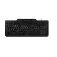 CHERRY SECURE BOARD 1.0 teclado Oficina USB QWERTZ Alemán Negro