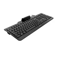 CHERRY SECURE BOARD 1.0 teclado Oficina USB QWERTZ Alemán Negro