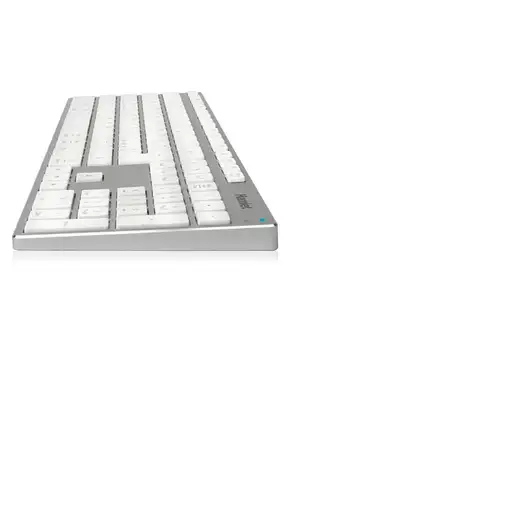 Hamlet XKKITA-MCBT teclado Universal Bluetooth Italiano Plata, Blanco