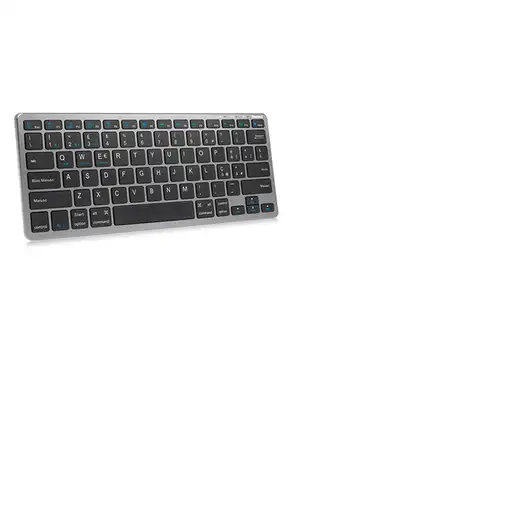 Hamlet XKK400CWB-IT teclado Hogar RF Wireless + Bluetooth QWERTY Italiano Negro Hamlet XKK400CWB-IT teclado Hogar RF Wireless + Bluetooth QWERTY Italiano Negro