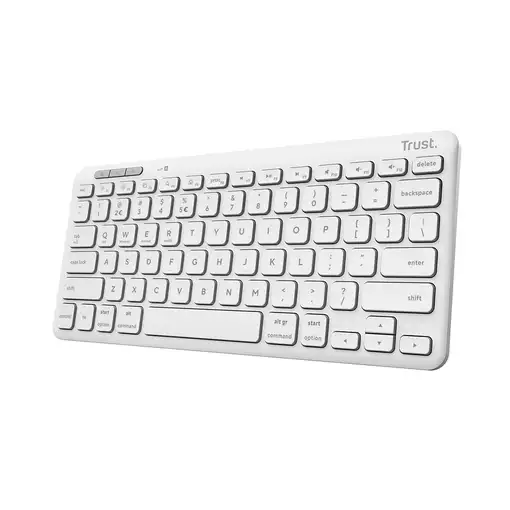 Trust Lyra teclado Universal RF Wireless + Bluetooth QWERTY Italiano Blanco