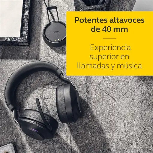 Jabra Evolve2 85 Auriculares Inalámbrico Diadema Oficina/Centro de llamadas USB ti
