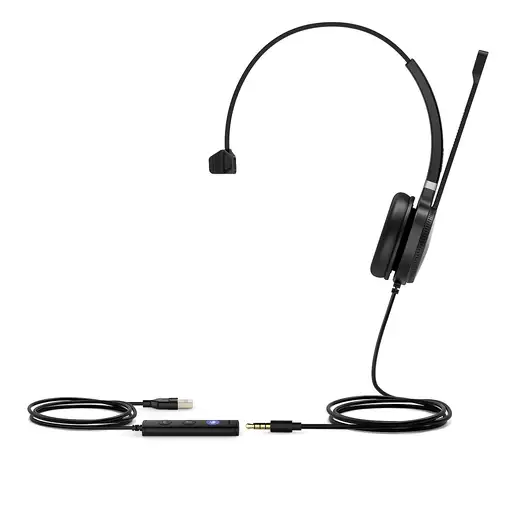 Yealink UH36 Mono Teams Auriculares Alámbrico Diadema Oficina/Centro de llamadas U
