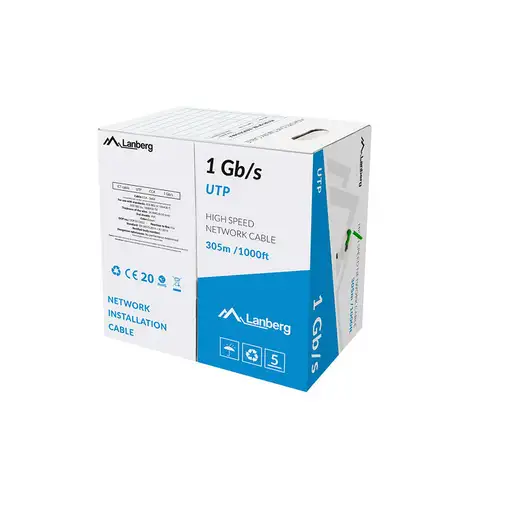 Lanberg LCU6-10CC-0305-G cable de red Verde 305 m U/UTP (UTP)