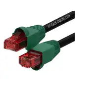 WP WPC-PAT-6U300BL-O cable de red Negro, Verde, Rojo 30 m Cat6 U/UTP (UTP)