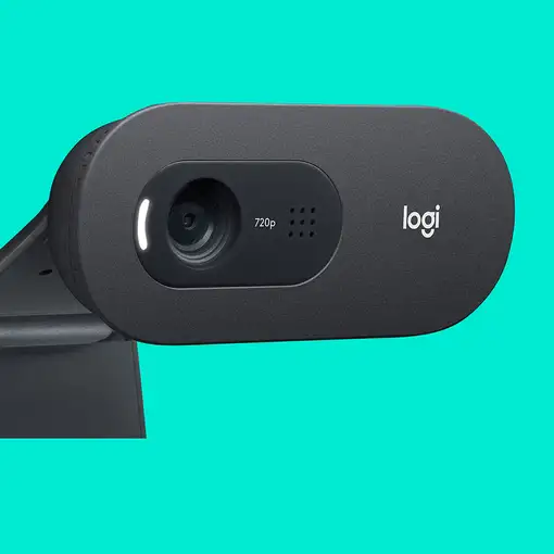 Logitech 960-001364 cámara web 1280 x 720 Pixeles USB Negro