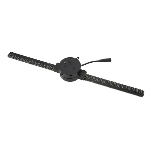 Proyector ventilador Klack de hologramas 3D de 42cm WiFi con 224 luces LED
