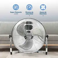 Ventilador Grunkel MET-H16INDUSTRIAL, 90W, aspas 45 cm, 3 vel., inclinación