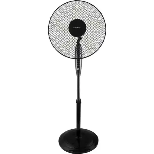 Ventilador Grunkel FAN-165RNG, 50W 3 vel, 5 aspas, base redonda, altura regulable