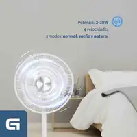 Ventilador Grunkel FAN-14SILENCE, 4 vel., 3 modos, mando y temporizador