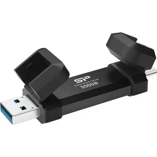 Silicon Power DS72 unidad flash USB 500 GB USB Type-A / USB Type-C 3.2 Gen 2 (3.1