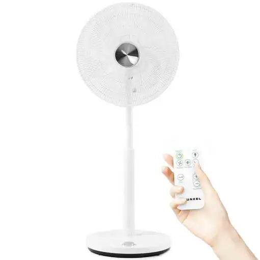 Ventilador Grunkel 16SILENCEPLUS, 12 vel., 3 modos, mando y temporizador