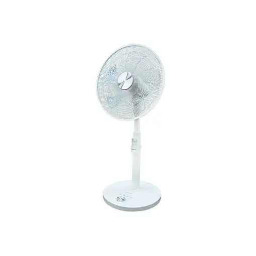 Ventilador de pie blanco, 28 W, diámetro 40 cm, FAN-16SILENCEPLUS GRUNKEL