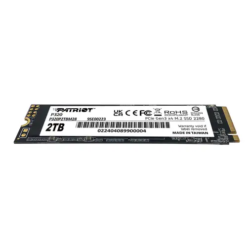 Patriot Memory P320 2 TB M.2 PCI Express 3.0 NVMe