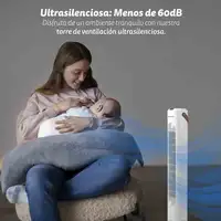 Torre Grunkel TF-DSG, 50W, 3 vel., 3 modos, temporizador, 91 cm, oscilación