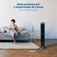 Torre Grunkel TF-324LBL, 45W, 3 vel., oscilación, temporizador y 81 cm