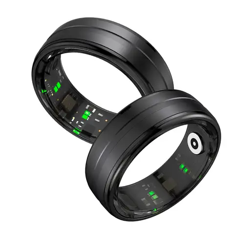 Smart Ring Orbyt PRIXTON Anillo Inteligente Negro Talla 11 (20.8mm)