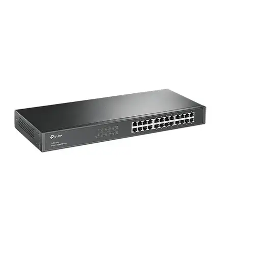 TP-Link TL-SG1024 No administrado Gigabit Ethernet (10/100/1000) 1U Negro