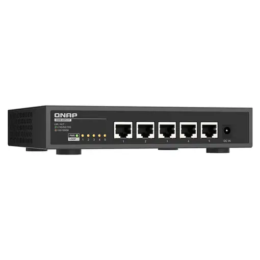 QNAP QSW-3205-5T switch No administrado 10G Ethernet (100/1000/10000) Escritorio N