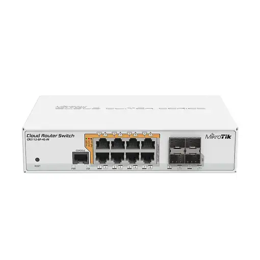 Mikrotik CRS112-8P-4S-IN switch Gigabit Ethernet (10/100/1000) Energía sobre Ether