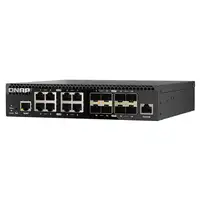 QNAP QSW-M3216R-8S8T switch Gestionado L2/L3 10G Ethernet (100/1000/10000) 1U Negr