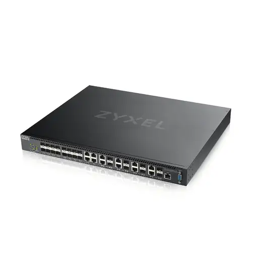 Zyxel XS3800-28 Gestionado L2+ 10G Ethernet (100/1000/10000) Negro