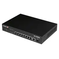 Edimax Switch GS-5210PLG Gestionado Gigabit Ethernet (10/100/1000) Energía sobre E