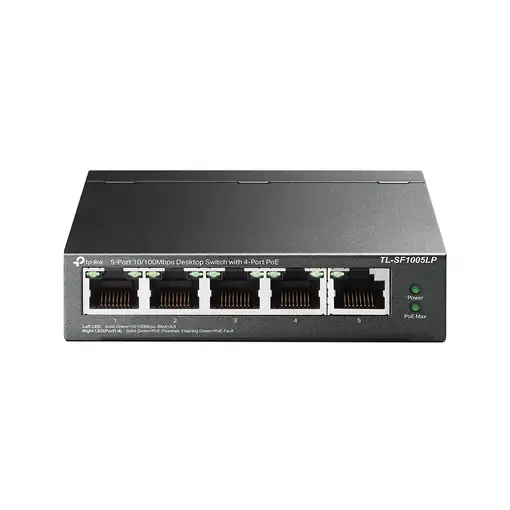 TP-Link TL-SF1005LP switch No administrado Fast Ethernet (10/100) Energía sobre Et TP-Link TL-SF1005LP switch No administrado Fast Ethernet (10/100) Energía sobre Et