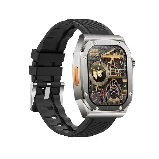SmartWatch Klack Z79 Max  Reloj inteligente con pantalla HD IP68 Negro