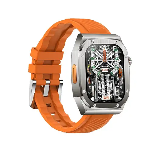 SmartWatch Klack Z79 Max  Reloj inteligente con pantalla HD IP68 Naranja
