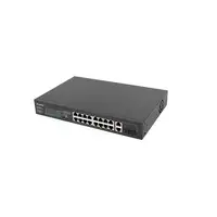 Lanberg RSFE-16P-2C-250 switch No administrado Gigabit Ethernet (10/100/1000) Ener