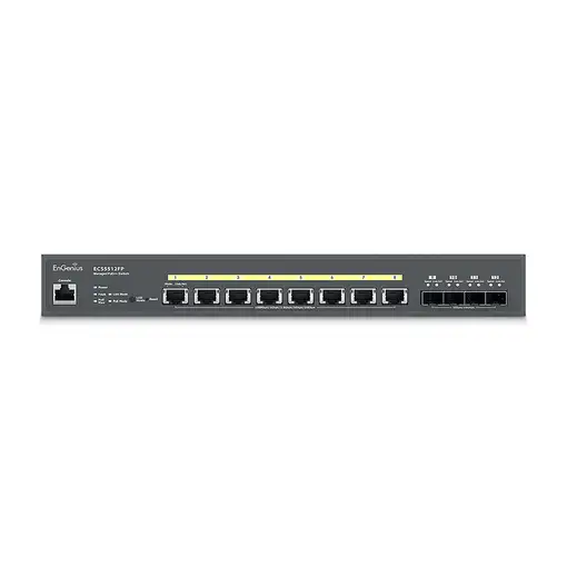 EnGenius ECS2512FP switch Gestionado L2+ 2.5G Ethernet (100/1000/2500) Energía sob