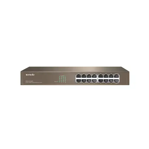 Tenda 16-port Gigabit Ethernet Switch No administrado Azul Tenda 16-port Gigabit Ethernet Switch No administrado Azul