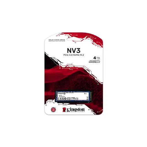 Kingston Technology 4000G NV3 M.2 2280 NVMe SSD