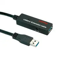 ROLINE 12.04.1071 cable USB USB 3.2 Gen 1 (3.1 Gen 1) 15 m USB A Negro