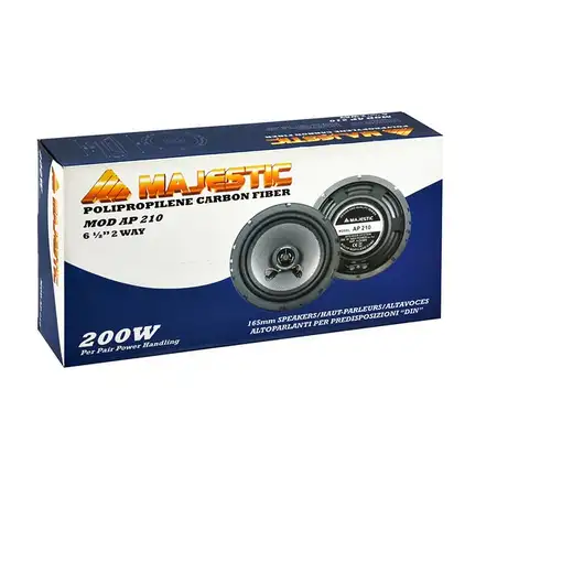 New Majestic AP-210 altavoz audio Ovalado De 1 vía 200 W