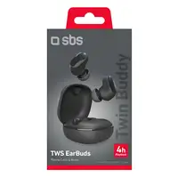 SBS Twin Buddy Auriculares True Wireless Stereo (TWS) Dentro de oído Llamadas/Músi