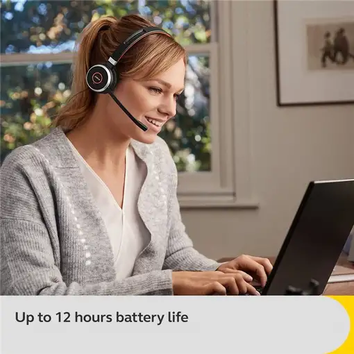 Jabra Evolve 65 SE Auriculares Inalámbrico Diadema Oficina/Centro de llamadas