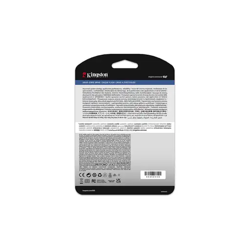 Kingston Technology Disco SSD DC600ME SATA Enterprise (uso mixto) de 2,5” y 480 G