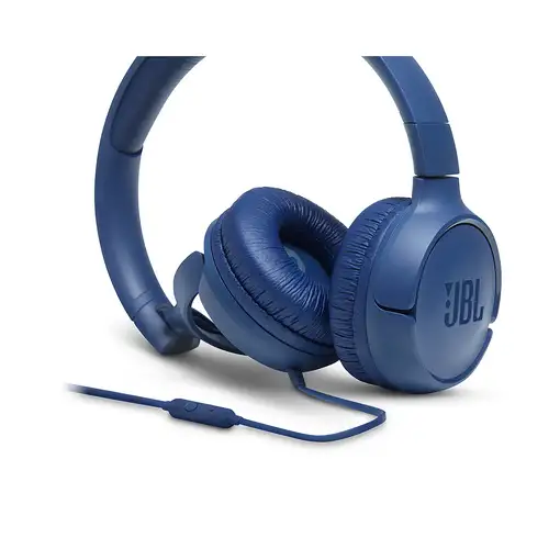 JBL Tune 500 Auriculares Alámbrico Diadema Llamadas/Música Azul