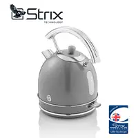 Retro Hervidor Agua Eléctrico, 1,8 L, Resistencia Oculta,sin BPA,SK14630GRNEU SWAN