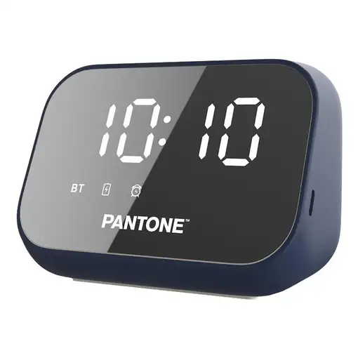 Pantone PT-BS008N despertador Reloj despertador digital Azul