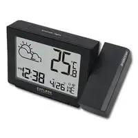 Explore Scientific RPW3001 Reloj despertador digital Negro