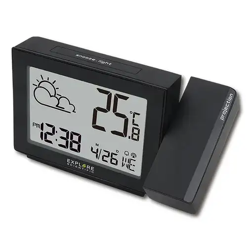 Explore Scientific RPW3001 Reloj despertador digital Negro Explore Scientific RPW3001 Reloj despertador digital Negro