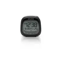 Explore Scientific RDP3007 despertador Reloj despertador digital Negro, Gris