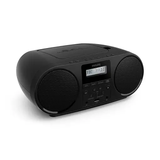 Philips TAZ6000/10 reproductor de CD Reproductor de CD portátil Negro